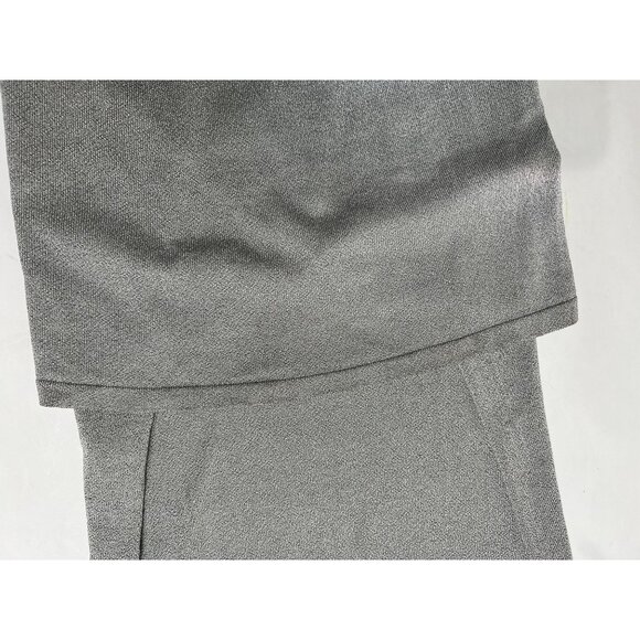 Meshki Lilith Reflective Knit Maxi Dress in Silver - Picture 4 of 9